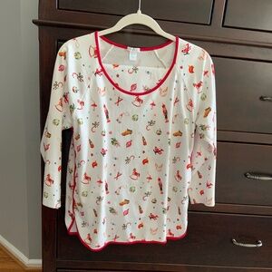 Lake Pajamas (holiday pattern)